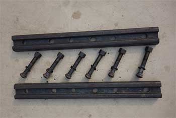rail bolts application on railway system