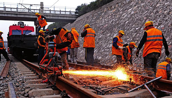 steel rail welding