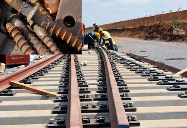 buy railway sleeper screw for wooden concrete sleepers