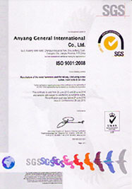 Certification