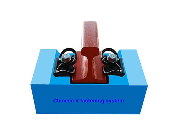 Chinese V fastening system