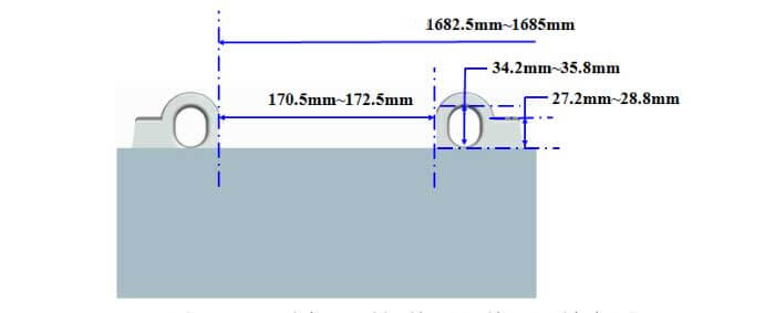 embedded iron seat from top rail fasteners supplier AGICO