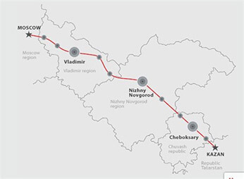 High-speed Eurasian transport corridor