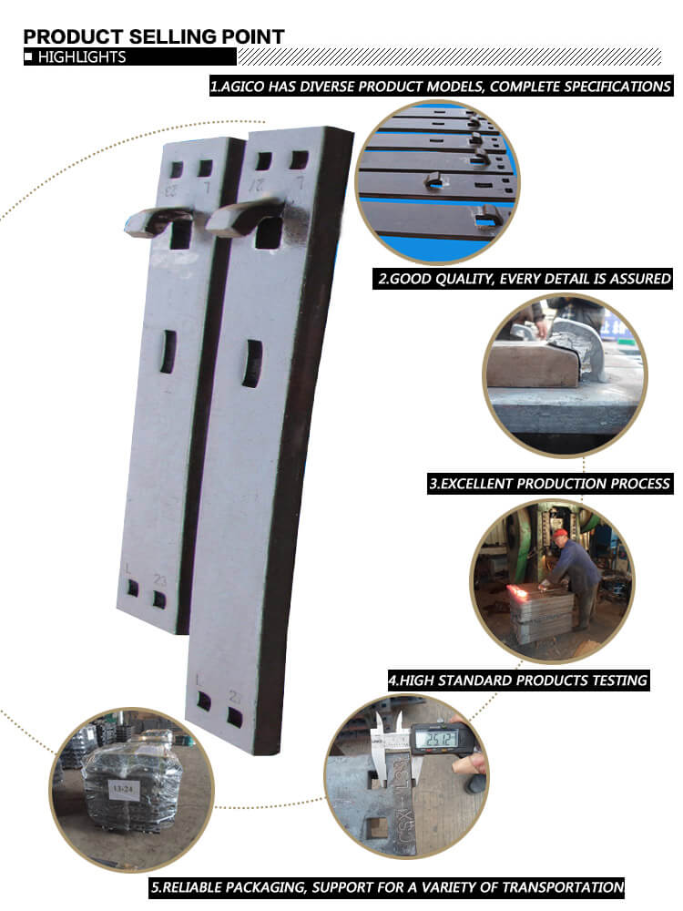 Hook twin tie plates