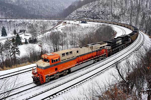 horseshoe curve railroad line