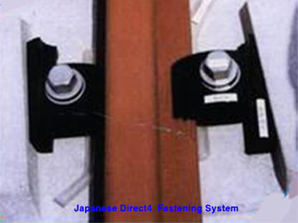 Japanese direct 4 fastening system