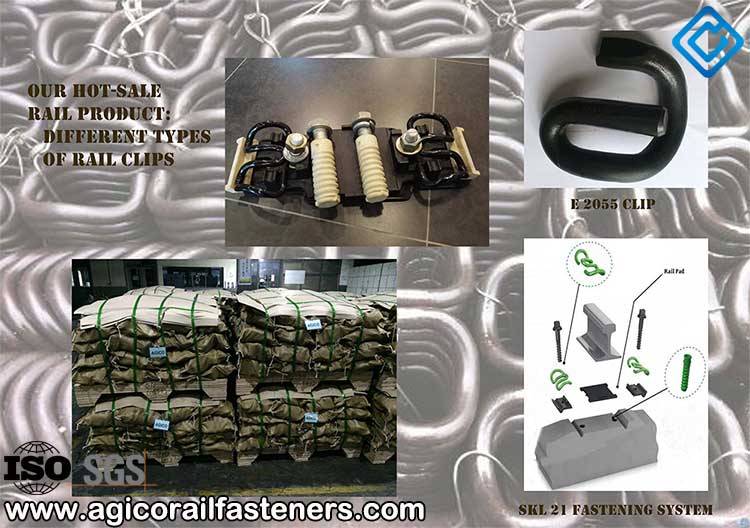 types of hot sale rail clips