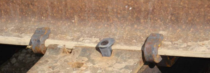 rail anchor can prevent railway line crawling