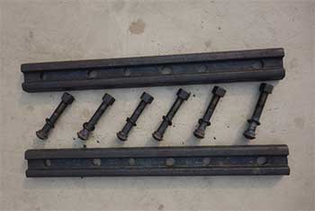 rail bolts application on railway system