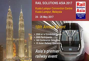 Welcome to Meet AGICO at RAIL SOLUTIONS ASIA 2017
