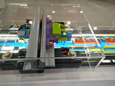 Railway products display
