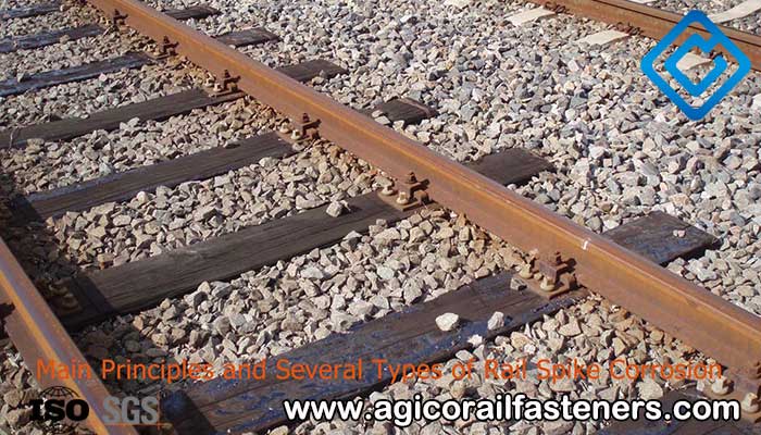 Several Types of Rail Spike Corrosion