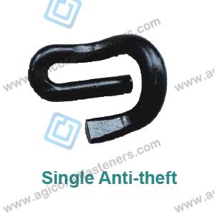 single anti-theft clip