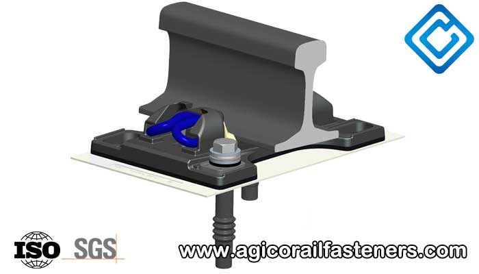 types of rail fastening systems and rail clip fastening system